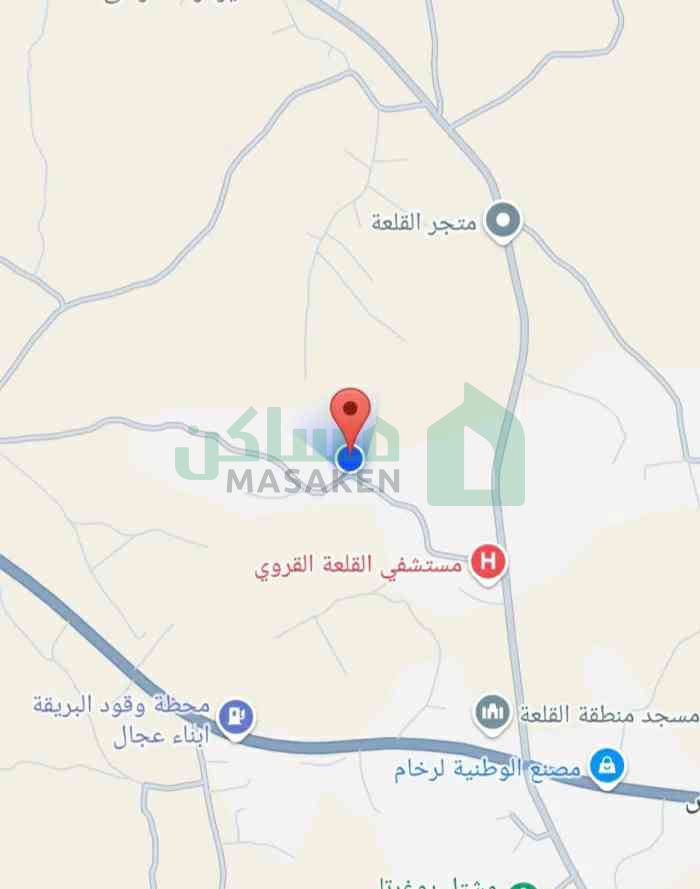 قطعة ارض للبيع حي سكني مقابل منزل السطاوات