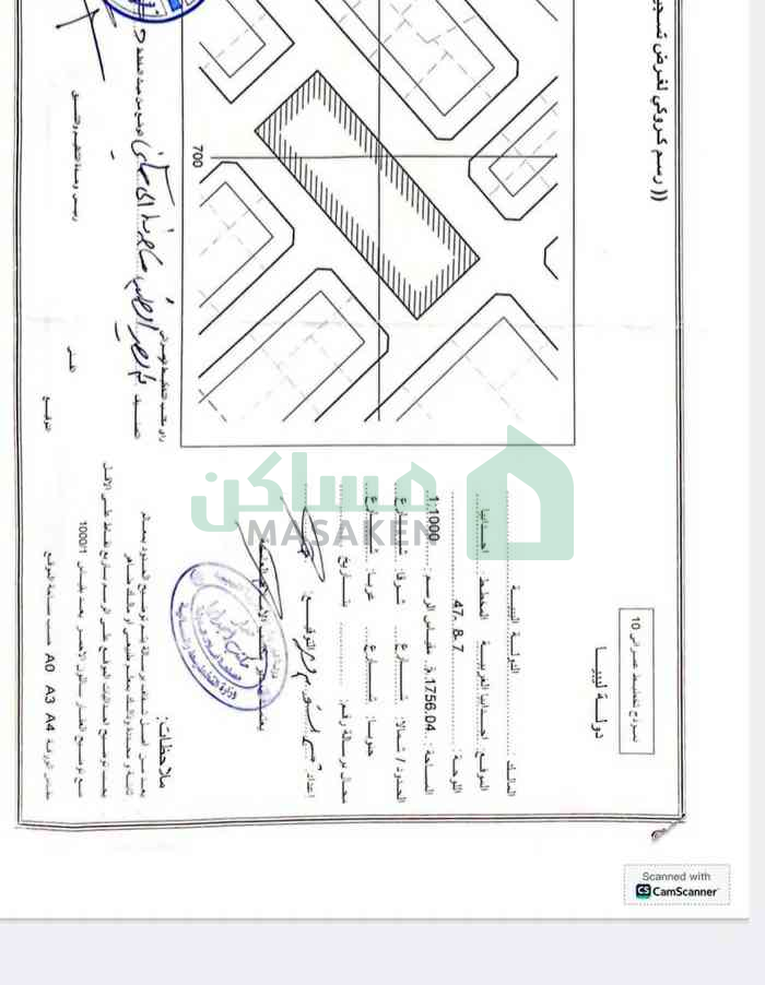 قطعه أرض للبيع في  مكان حيوي  في الشعبيه الغربيه @