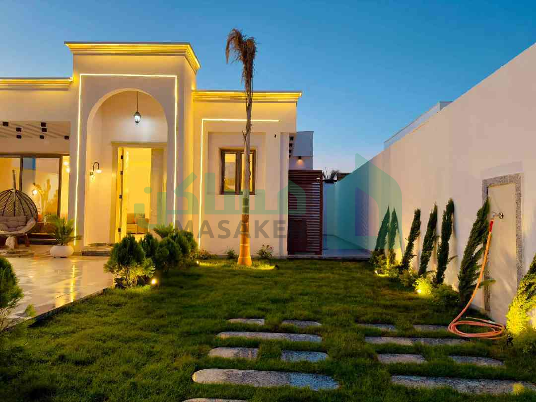 🏡 استراحة فاخر تصميم عصري وتشطيب راقٍ