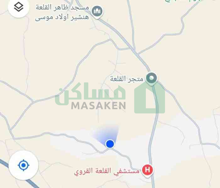 قطعة ارض للبيع حي سكني مقابل منزل السطاوات