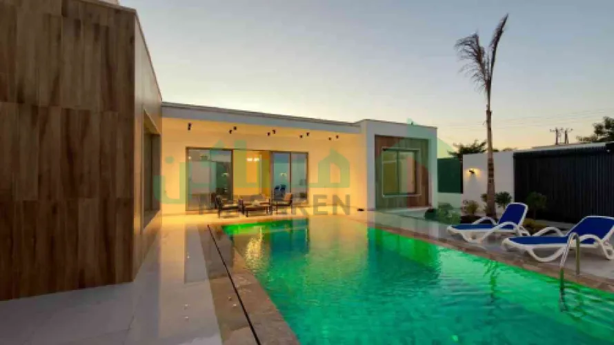 🏡 إستراحة بتصميم مودرن راقٍ