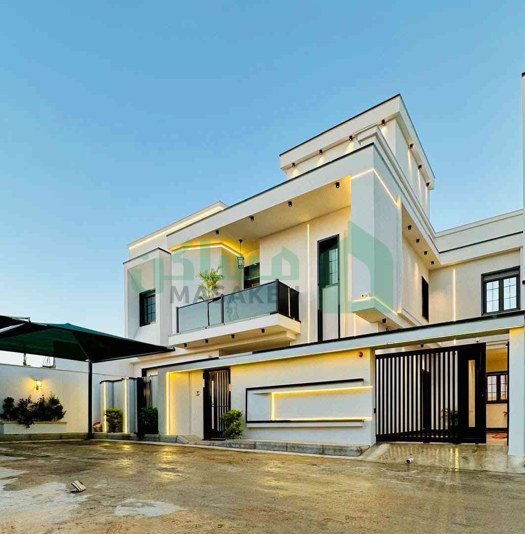 ✨ فيلا من طابقين بنظام المفصولات بتصميم عصري فاخر