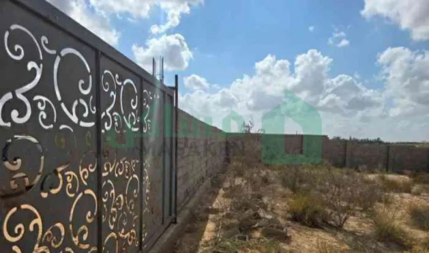 ارض للبيع  1000متر مسیجه بلکامل في صرمان