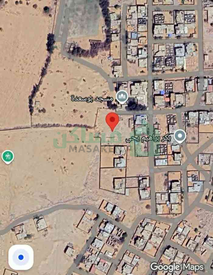 قطعة أرض سكنية للبيع
بالقرب من مسجد سعده