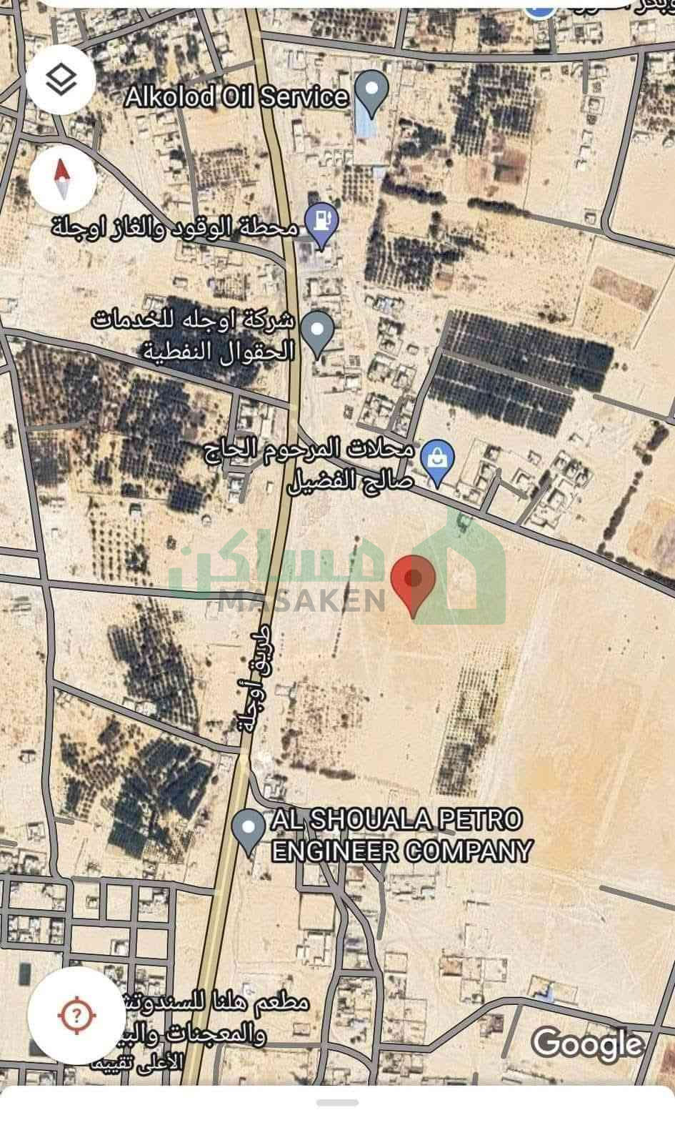 قطعة ارض سكنية للبيــــــــــع في #أوجلــــــــة