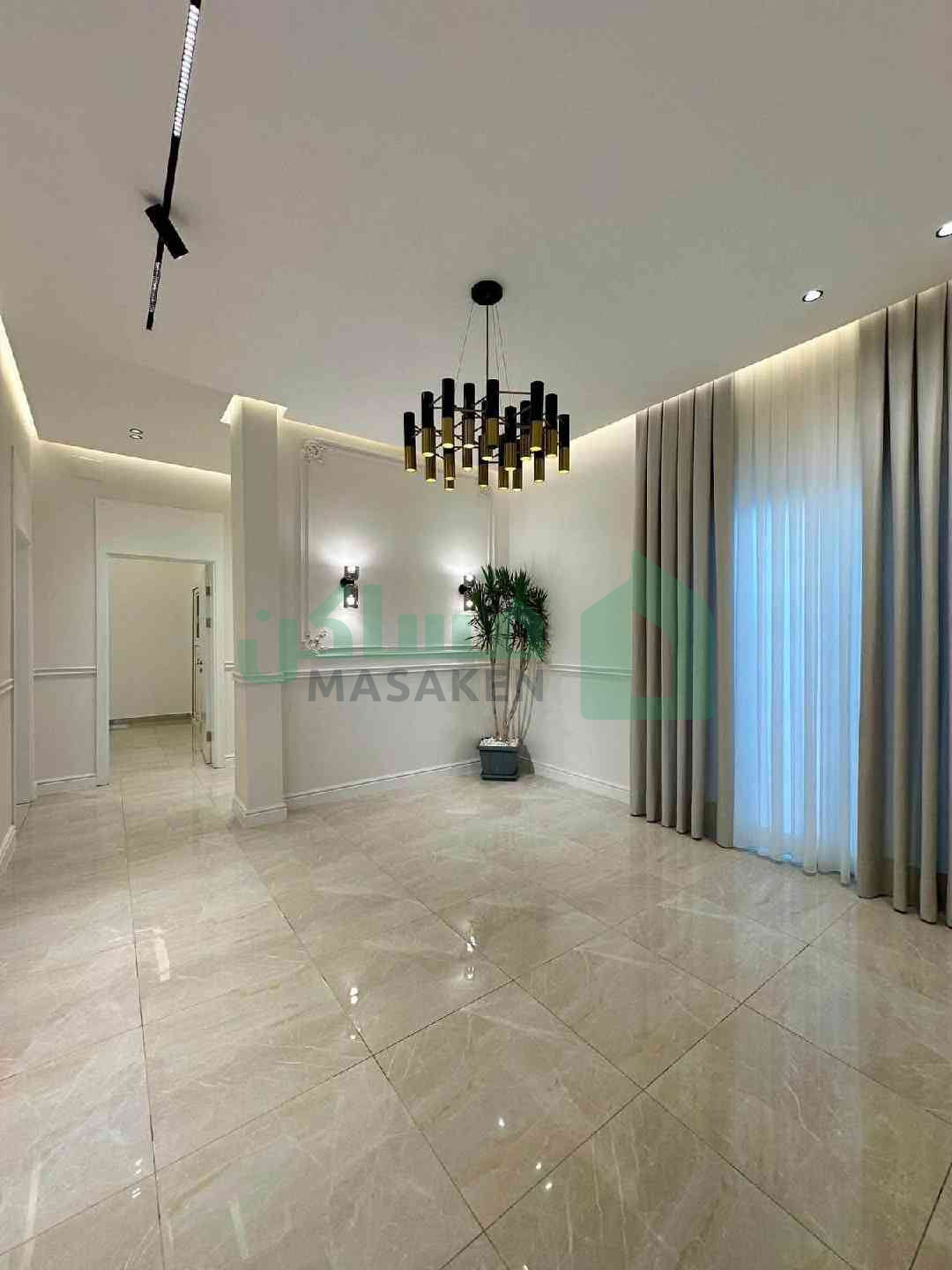 🏡 فيلا أرضية واجهتين بتصميم عصري حاجة منظمة هلبا